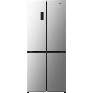 Холодильник Gorenje NRM819E61X серый трехкамерный 311/149л морозилка сбоку, No Frost, Side by Side