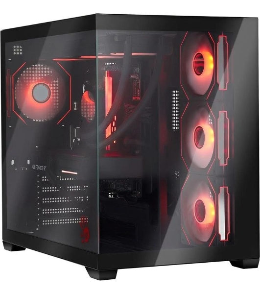 Компьютер Bloody BD-PC RAB84V2 TWR Ryzen 5 7500F (3.7) 32Gb SSD 1Tb RTX 5060TI 8Gb Win 11H 64 2.5xGbitEth 650W черный (RUS) (2142124)