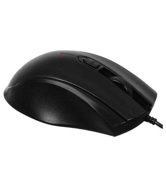 Мышь проводная Acer OMW020 черный, 1600 dpi, USB, кнопки - 4