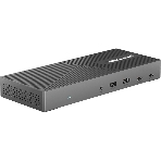 USB-концентратор WAVLINK USB-C Triple Display 4K@60Hz Universal /100W PowerDelivery Include 20V/8A Power Adapter/ 4xUSB3.0/3xUSB C/2xDP 4K 60HZ/3xHDMI 4K 60HZ/1xGigabit LAN/1xAudio In/Out, фото 1