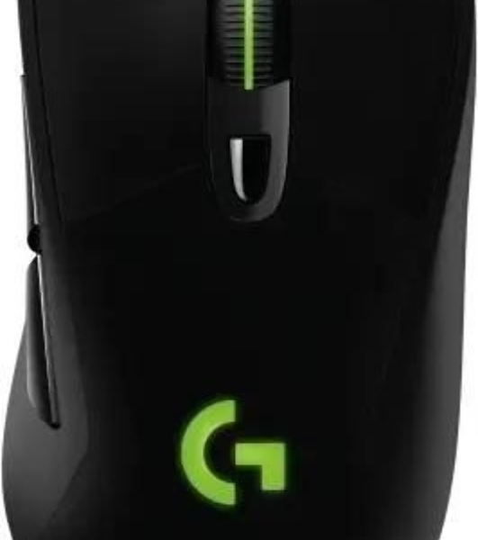 Мышь игровая Logitech G703 Lightspeed черная, сенсор 100-25600dpi (Hero25K), беспроводная 2.4GHz + USB 1,8м, 5 программируемых кнопок + колесо прокрутки, RGB-подсветка, под правую руку