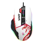 Мышь проводная A4Tech Bloody W95 Max Naraka белый/рисунок, оптическая, 12000 dpi, USB, кнопки - 6, фото 1