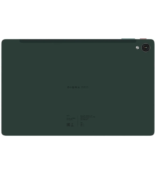 Планшет Digma Pro Pulse, 10.4', 8Gb, 256Gb, 3G, LTE, Android 14, темно-зеленый