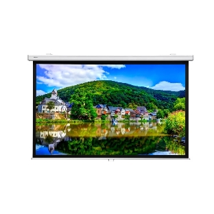 Настенный экран Lumien Master Picture CSR 195x276см (раб.область 150х266 см) (120') Matte White черная кайма по периметру, механизм плавного возврата, возможность потолочн./настенного крепления (белый корпус) 16:9