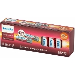 Элемент питания алкалиновый AA/LR6 1.5В Power (блист. 20шт) Philips Б0064673, фото 1