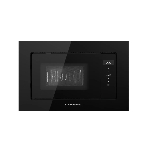 Встраиваемая микроволновая печь Kuppersberg HMW 622 B, ВхШхГ 390х595х315, объем 20 л, мощность 800 Вт, 5 уровней мощности, гриль, 6 автоматических программ, размораживание, сенсорное управление, черный, фото 1