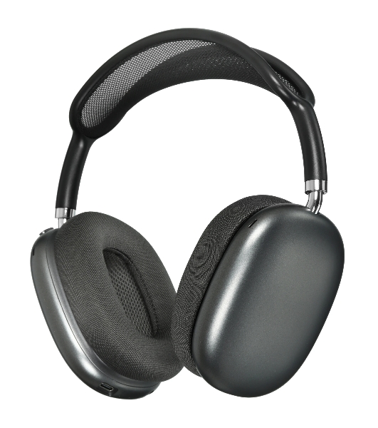 Беспроводные/проводные наушники Borofone BO35 серый космос, накладные, Bluetooth + проводной, до 45 ч