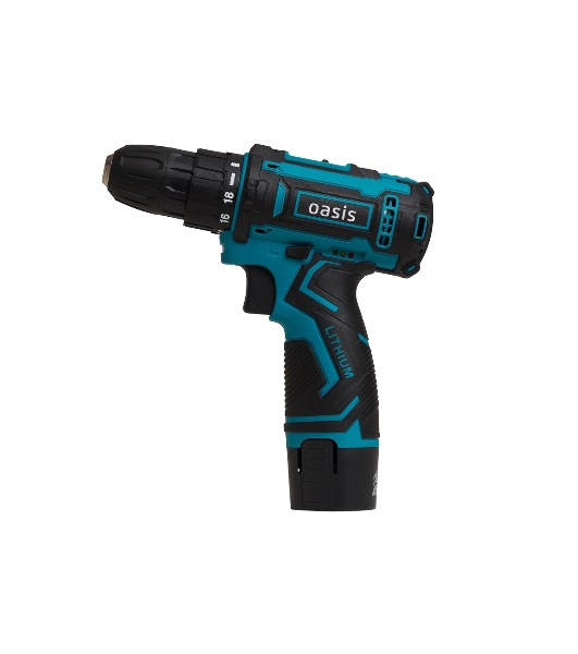 Дрель-шуруповерт Oasis ASB-12S /J/ 201, 12 В, 2 Ач, 30 Нм, щеточный