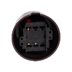 Выключатель проходной поворотный Bironi B1-201-22 1-кл. ОП Лизетта 10А IP20 ретро 4 полож. ABS-пластик коричневый, фото3