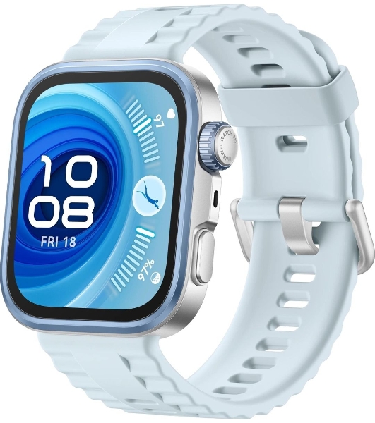 Умные часы HUAWEI Watch FIT 4 Pro Seiya-B29F, 1.82' AMOLED, GPS, IP6X, синий / серебристый