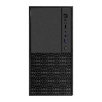 Компьютерный корпус Minitower ExeGate BAA-308MUC-AA500 (mATX, БП AA500 с вент. 8см, 1хUSB+1хUSB 3.0+1хTypeC, HD Audio, черный), фото2