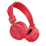 Беспроводные/проводные наушники Hoco W25 красный, полноразмерные, Bluetooth + проводной, до 12 ч., фото 1