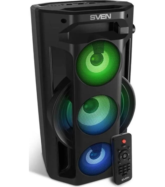 Колонка портативная SVEN АС PS-680 черный 65W 1.0 BT