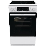 Плита электрическая Gorenje GEC5C42WG белый, конфорок 4 электрических, духовка 70 л, 50 см x 85 см x 59.4 см (без крышки), фото 1