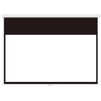 Настенный экран Lumien Master Picture CSR 195x276см (раб.область 150х266 см) (120') Matte White черная кайма по периметру, механизм плавного возврата, возможность потолочн./настенного крепления (белый корпус) 16:9, фото2