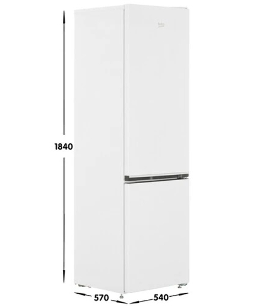 Холодильник Beko B1RCSK312W белый двухкамерный 213/87л морозилка снизу
