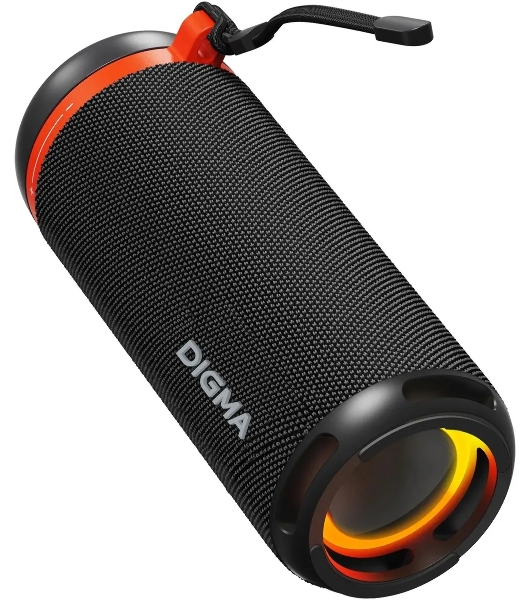Колонка портативная Digma D-PS1521 черный 16W 2.0 BT 10м 1800mAh