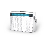 Переносная караоке система TRS2403 iconBIT K902W Колонка 10Вт, 2 микрофона Bluetooth, световые эффекты, аккумулятор в колонке 3000mAh и микрофонах, 22.3*9.6*15.7CM, белый, фото2