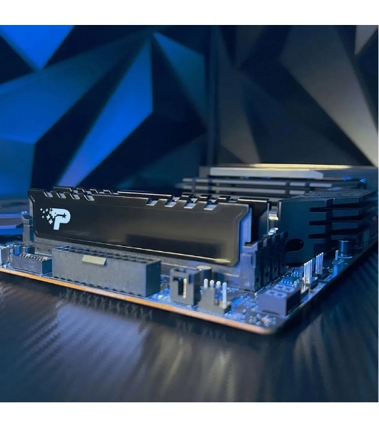 Оперативная память Patriot Signature Premium, DDR5, 32GB (2x16 GB), 4800 MHz, CL40, DIMM, радиатор, черный