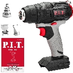Технический фен P.I.T. PHG20H-550A SOLO темп.350/550С (PHG20H-550A) серый, фото6