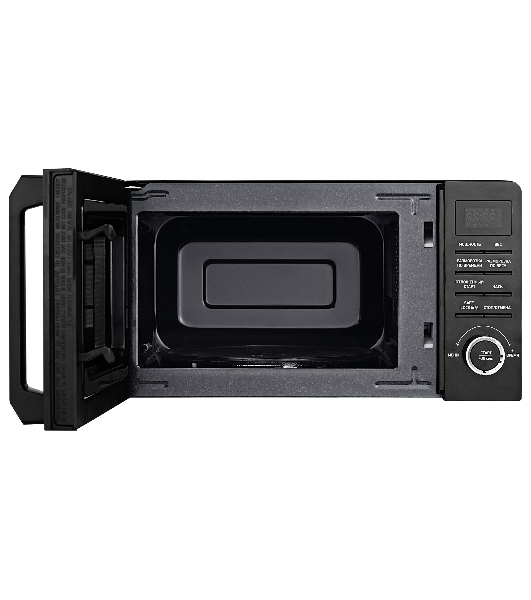 Микроволновая печь BBK 20MWS-723T/B черный, 20 л, 700 Вт, переключатели - кнопки, тактовый механизм