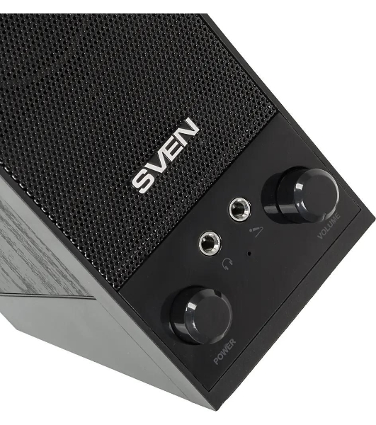 Акустическая система SVEN SPS-604 2.0 черный 4Вт