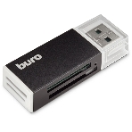 Кард-ридер Buro BU-CR-3104/черный/MMC/MS/MS Duo/MS Pro/RS-MMC/SD/SDHC/TF/mini-SD/USB 2.0/пластик, фото3