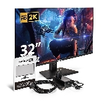 Монитор 31.5' ExeGate SmartView ES3207CA IPS 2560x1440, 75 Гц, 1 мс, 16:9, 250 кд/м², 1xHDMI, 2xDP, 2xUSB, 3.5 мм, черный, фото5