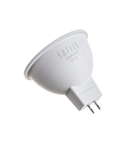 Лампа светодиодная SAFFIT SBMR1611 (55153) 11Вт 230В GU5.3 дневной