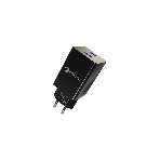 Сетевое зарядное устройство MORE CHOICE (4620202550286) NC69i 2USB 3.0A QC3.0 быстрая зарядка для Lighting 8-pin черный, фото 1