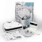 Робот-пылесос HOBOT LEGEE-D8 белый/бирюзовый, 4900 мAч Li-Ion, уборка сухая/влажная, пылесборник контейнер 0.5 л, фото6
