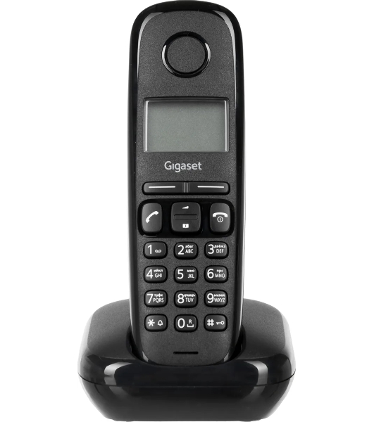 Радиотелефон Dect Gigaset A170 DUO черный (труб. в компл.:2шт) АОН