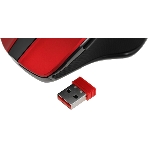 Мышь беспроводная Defender Prime MB-053 красный, 1600 dpi, радиоканал, USB, кнопки - 6, фото6