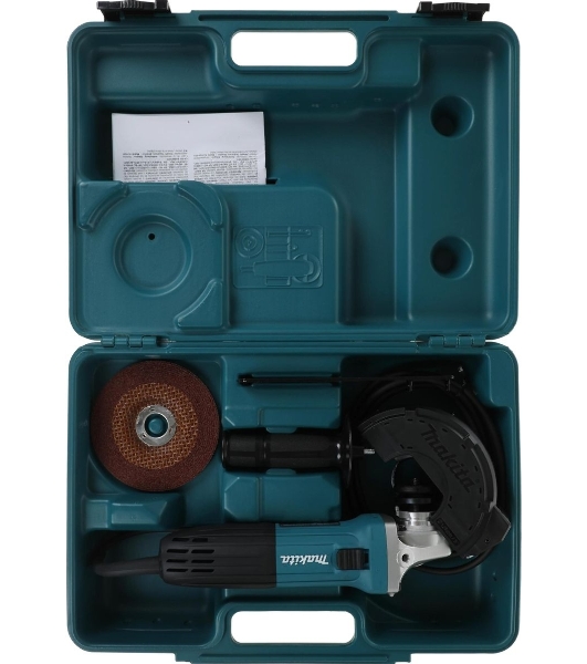 Угловая шлифовальная машина Makita GA5030RK 720Вт 11000об/мин рез.шпин.:M14 d=125мм