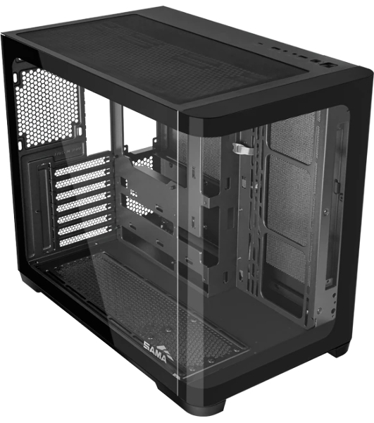 Корпус SAMA V60E, Midi-Tower, чёрный