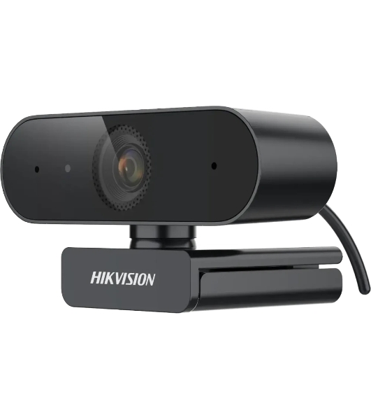 Веб-камера Hikvision DS-U04 2560x1440, 30 кадр/с, USB, микрофон, автофокус, крепление на мониторе, автоосвещение