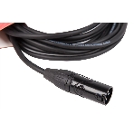 Кабель микрофонный FORCE FMC-06/4.5XLR (M) - XLR (F), высококачественный балансный, малошумящий с проводниками из безкислородной меди OFC, диаметр 6 мм, черные профессиональные металлические разъемы, длина 4,5 м, цвет черный, фото3