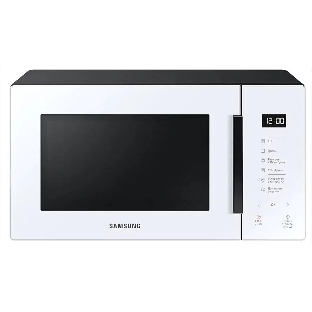 Микроволновая печь Samsung MG23T5018AW/BW белый, 23 л, 800 Вт, переключатели - сенсор