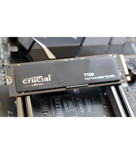 Накопитель SSD Crucial T700 2Tb CT2000T700SSD3, M.2, PCI-E 5.0 x4, TLC 3D NAND R/W - 12400/11800Mb/s
