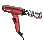 Фен GA.MA IQ LITE красный, 1600 Вт, компактный, ионизация, фото6