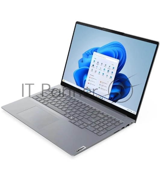Ноутбук Lenovo ThinkBook 16 G8 IAL 16' WUXGA (1920x1200) IPS 300N, Ultra 5 225U, 1x16Gb DDR5-5600, 512Gb SSD M.2, Intel Graphics, WiFi6E, BT, FPR, TPM2, FHD Cam, 45Wh, 65W USB-C, NoOS, 1Y, 1.7kg