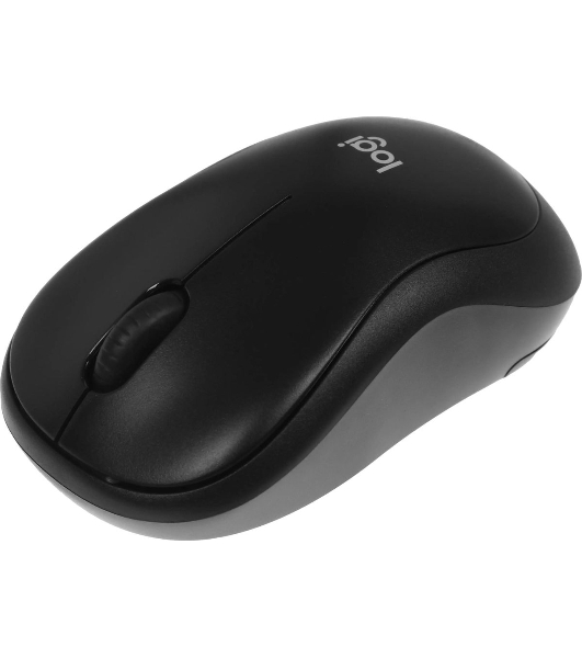 Мышь беспроводная Logitech B220 Silent черный, 1000 dpi, радиоканал, USB, кнопки - 3