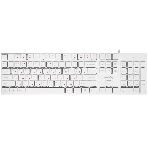 Клавиатура проводная мультимедийная Smartbuy ONE 238 USB белая (SBK-238U-W)/20, фото 1