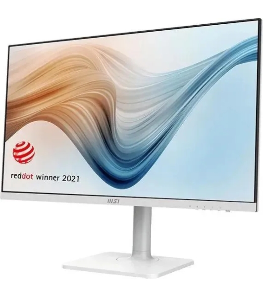 Монитор 27' MSI Modern MD272XPW IPS 1920x1080, 100 Гц, 4 мс, 16:9, 300 кд/м², HDMI 1.4b, DP, USB-C, динамики, HDR10, белый