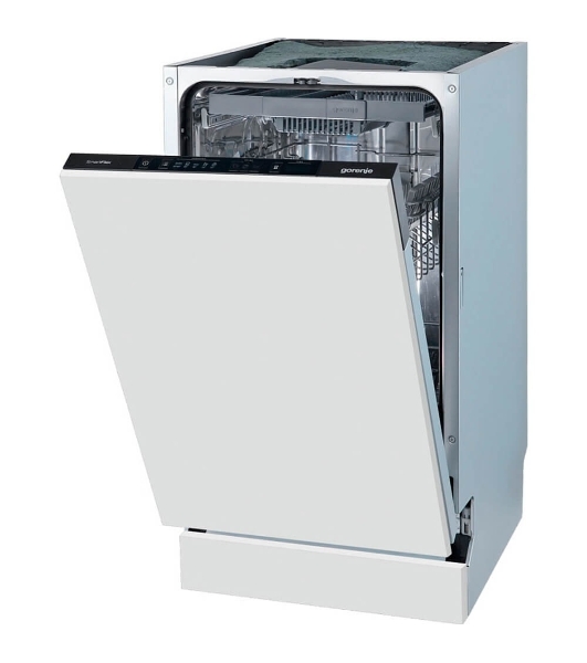Встраиваемая посудомоечная машина GORENJE GV561D11 Встраиваемые ПММ шириной 45 см,Количество корзин:3,Бак из нержавеющей стали,Защита от перелива: Полный AquaStop,Расход воды на цикл: 9 л,Уровень шума: 45 дБ (А) относительно 1 пВт,Габаритные размеры (вхшхг): 81,5 × 44,8 × 55 см