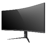 Монитор Hisense/ 34'/3440x1440, изогнутый, VA/ELED, 21:9, матовое/антибликовое, 240Гц, время отклика 1мс, 320кд/м2, 3000:1, встроенные колонки 2*3Вт, HDR 400, DisplayPort,  HDMIх2, разъем для наушников 3.5мм, rotatable lifting, фото3