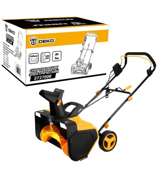 Снегоуборщик электрический Deko ST2700R 2.7кВт