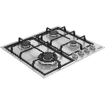 Газовая варочная панель Hotpoint HGMT 642 W IX, независимая, серебристый, фото6