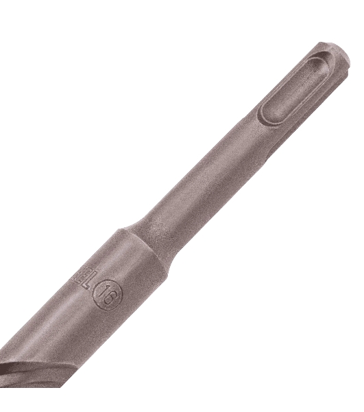 Бур по бетону Denzel двойная спираль, Cobalt W-tip, 16x310 мм, SDS PLUS