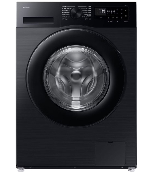 Стирально-сушильная машина Samsung WW90DG5U34ABLP черный, загрузка фронтальная 9 кг, 1400 об/мин., класс: A